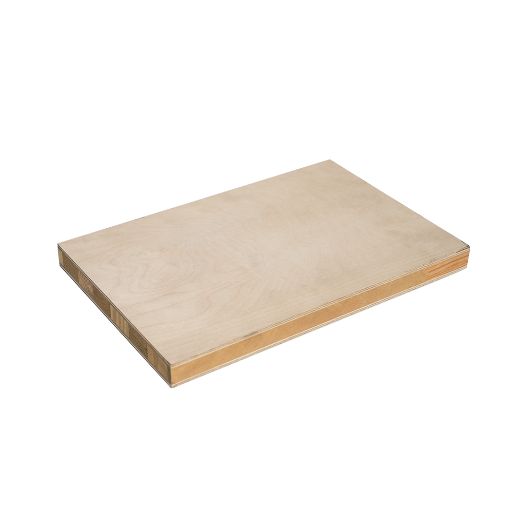 Planche de blocs de bouleau
