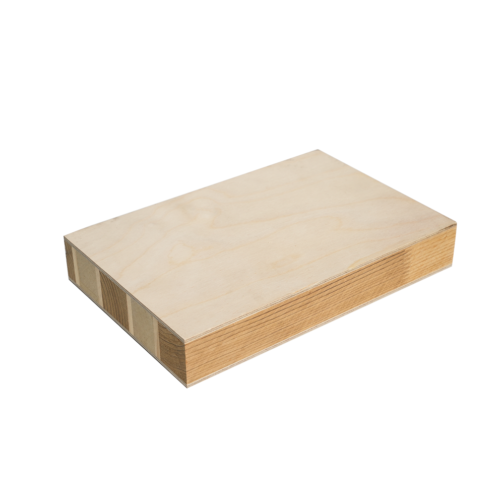 Planche de blocs de bouleau