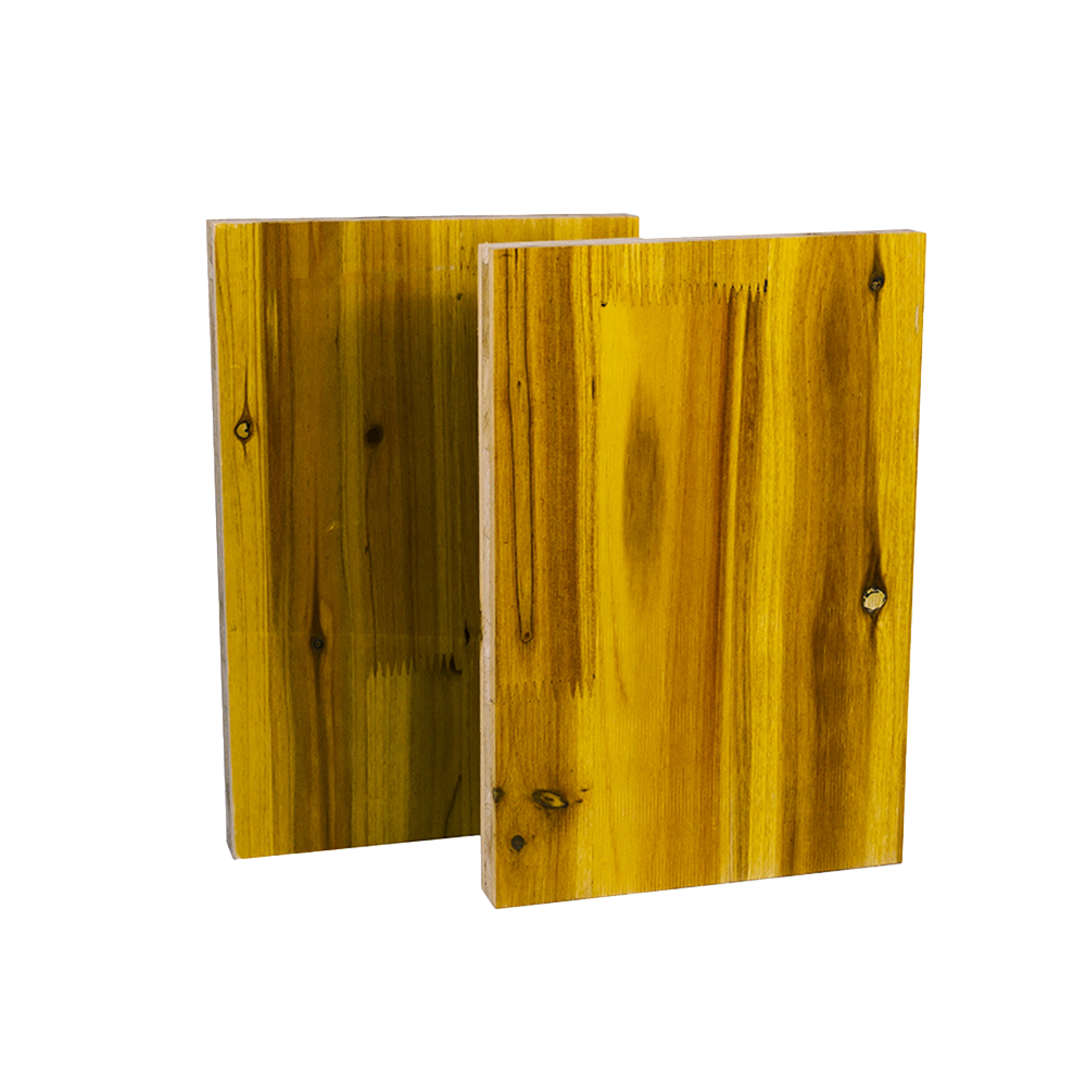 Panneau jaune de coffrage à 3 plis